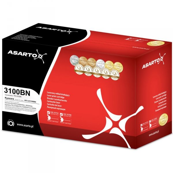 Toner Asarto do Kyocera 3100BN | TK-3100 | 12500 str. | black