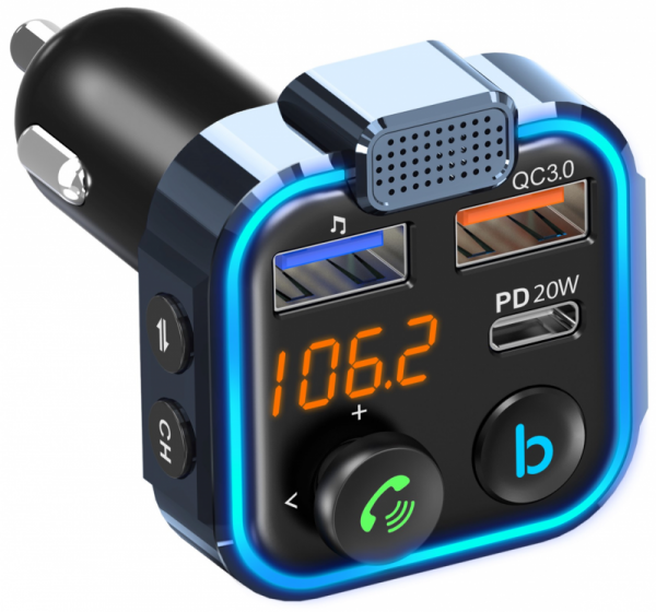 Bounn ładowarka samochodowa QC3.0+PD18W
