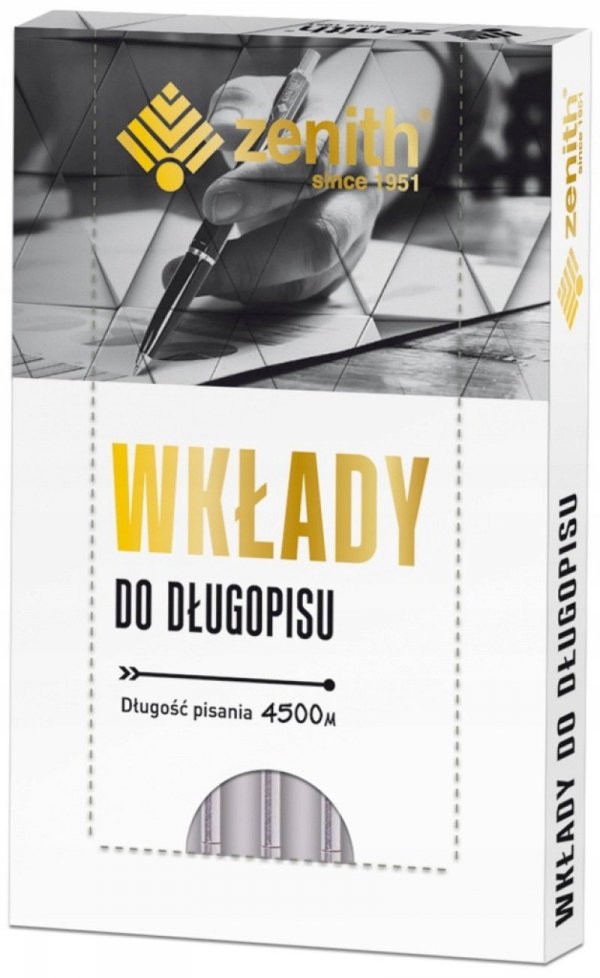 WKŁAD ZENITH 4 WIELKOPOJEMNY CZERWONY 20szt