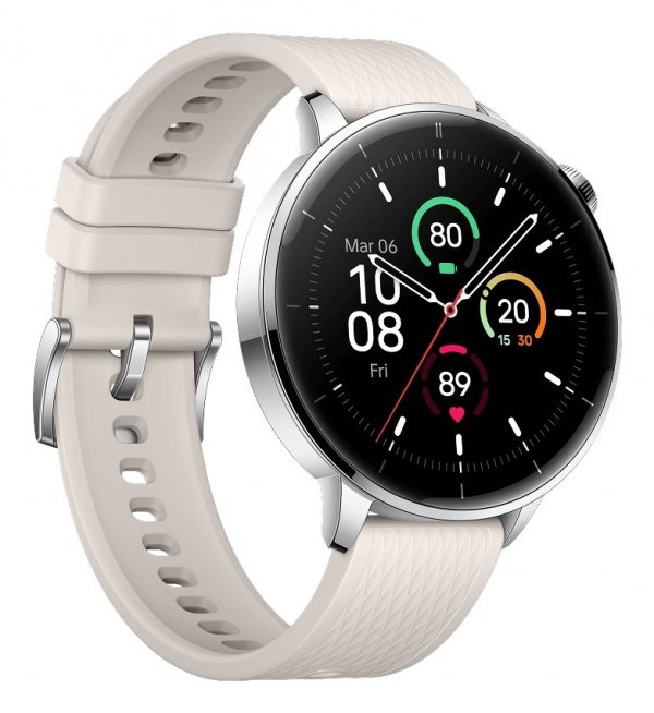 Smartwatch  OnePlus Watch 3 AMOLED 43mm Srebrny