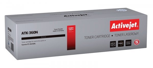 Toner Activejet ATK-360N (zamiennik Kyocera TK-360; Supreme; 20000 stron; czarny)