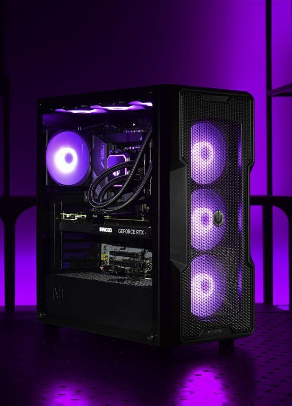 Komputer gamingowy Actina ENDORFY 13500 32GB 1TB RTX4070Ti 750W no OS