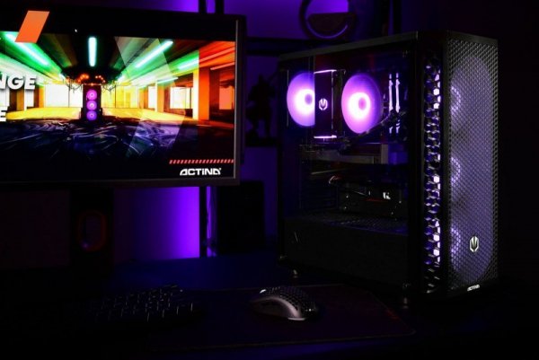 Komputer gamingowy Actina ENDORFY 8700F 32GB 1TB RX7700XT 750W no OS