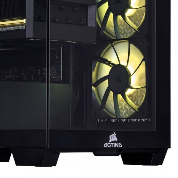 Komputer gamingowy Actina iCUE 9800X3D 32GB 2TB RTX5070Ti 850W no OS