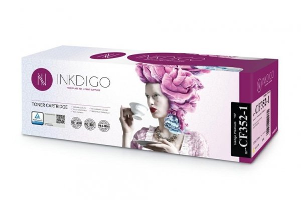 Toner INKDIGO do HP CF352A Color Pro M176nw M177fw yellow