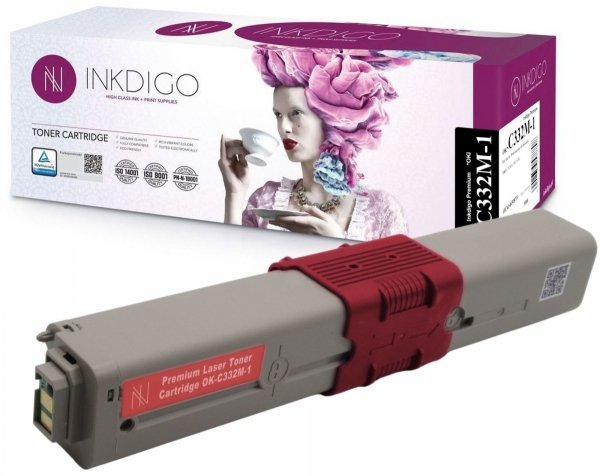 Toner INKDIGO do OKI C332 MC363 3k Magenta C332dn MC363dn 46508710