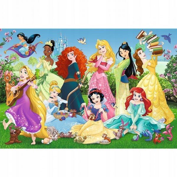 Puzzle Trefl Disney Księżniczki Czarujące księżniczki 16417 100 el.