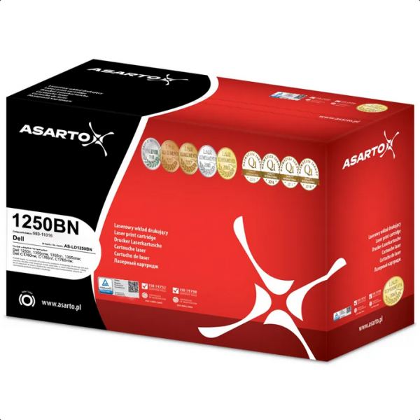 Toner Asarto do Dell 1250BN | 593-11140 | 2000 str. | black