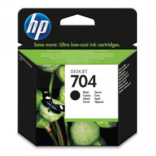 Tusz HP 704 CN692AE oryginalny black
