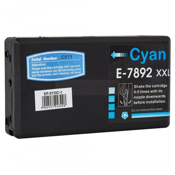Tusz Epson 79XXL T7892 zamiennik cyan