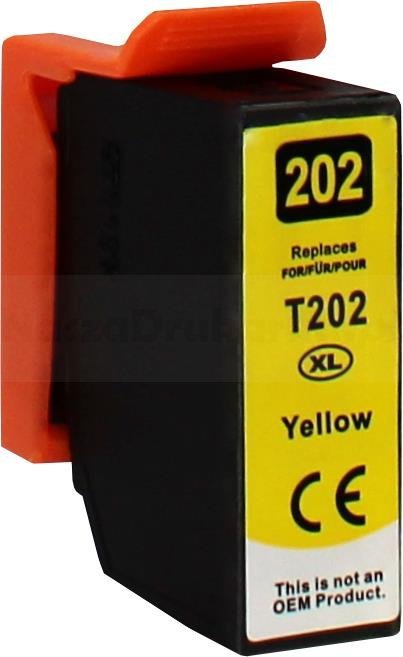 Tusz Epson 202XL zamiennik yellow XXL