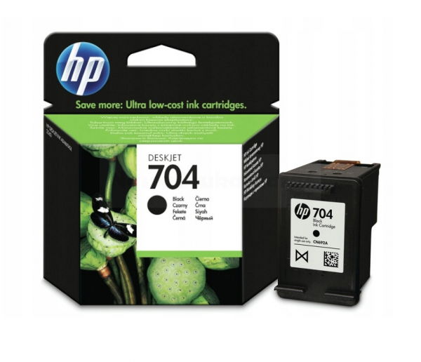 Tusz HP 704 CN692AE oryginalny black