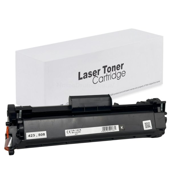 Toner HP 142A W1420A zamiennik XL BRAK CHIPA