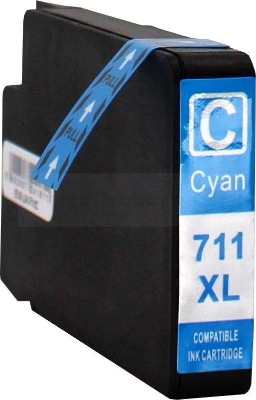 Tusz HP 711 zamiennik cyan