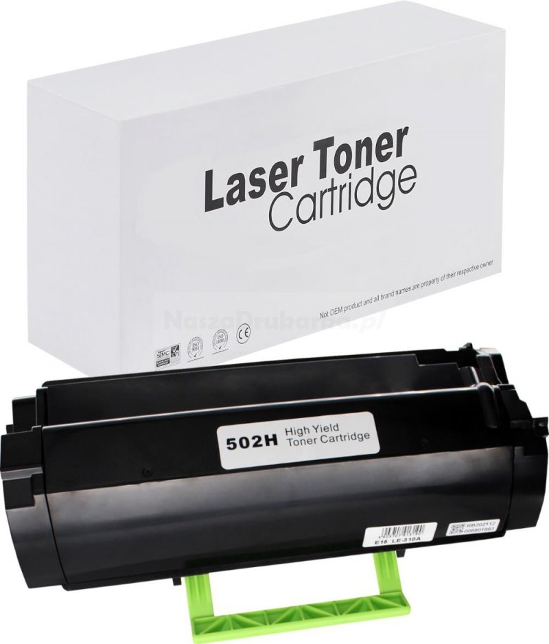 Toner Lexmark 502 50F2H00 zamiennik