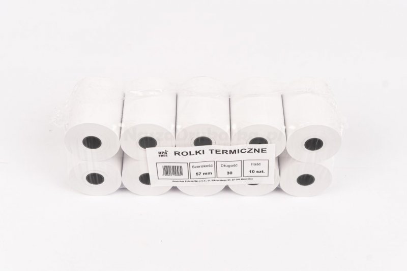 Rolka termiczna 57x30 Drescher BPA free 10 szt.