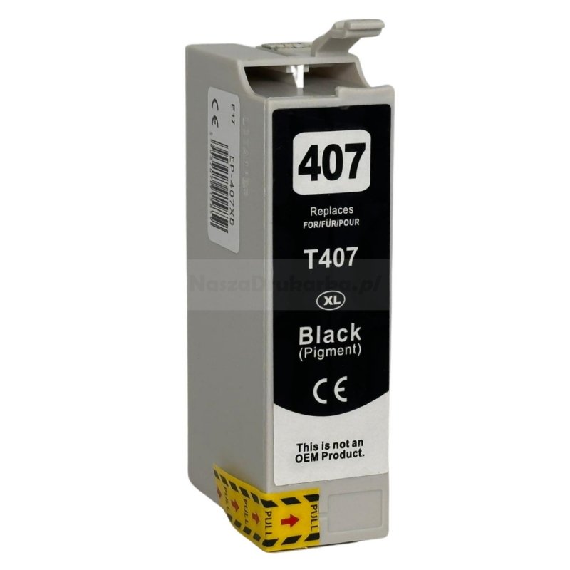 Tusz Epson 407 C13T07U140 zamiennik black