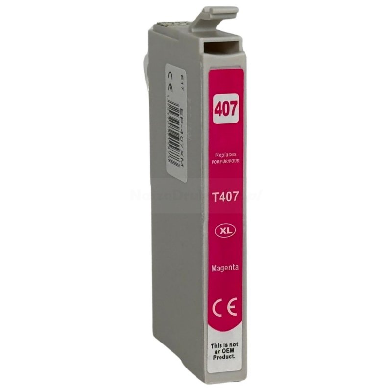 Tusz Epson 407 C13T07U340 zamiennik magenta