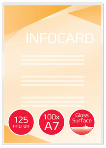 Folia do laminacji GBC Pouch A7 125Mic 100szt. IB581076