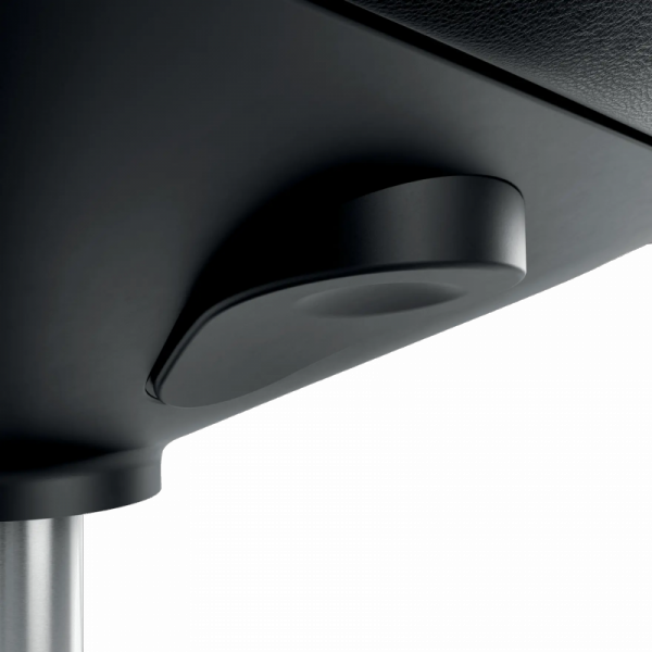 Stołek na kółkach Leitz Ergo z wygodnym siedziskiem 65780095