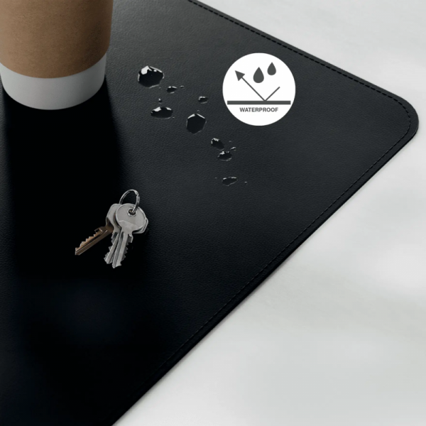 Mata na biurko 800x400mm czarna 53820095 LEITZ