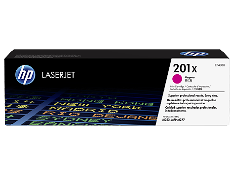 Toner HP 201X (CF403X) purpurowy 2300str