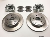 Rear Brakes Repair KIT for Dodge Durango WD 2011-2019 BRK/WD/002A 17 