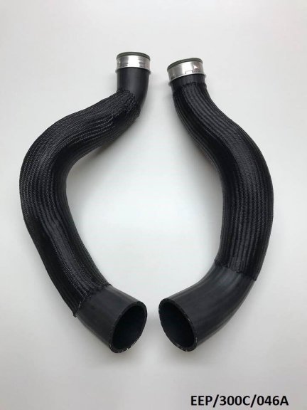 2 x Intercooler Hose Chrysler for Chrysler 300C 3.0CRD 2005-2010 EEP/300C/046A