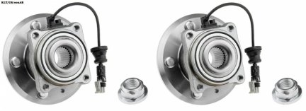 2 x Rear Wheel Bearing Hub For PONTIAC TORRENT 2004-2009 KLT/US/002AB