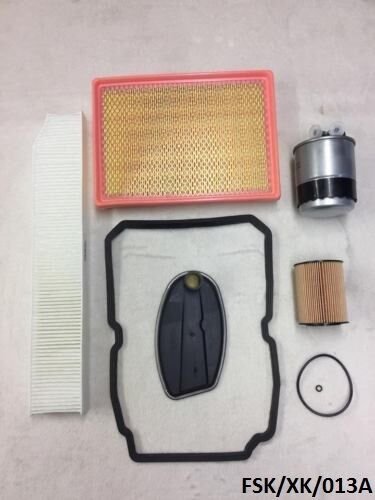 Filters Service KIT for Jeep Commander XK 3.0CRD 2005-2010 W5A580 FSK/XK/013A