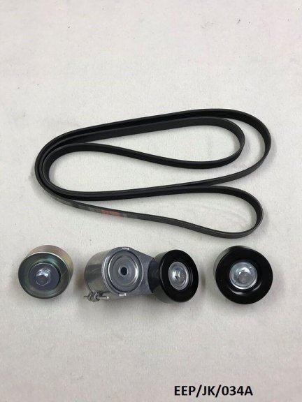 Serpentine Belt Repair KIT for Jeep Wrangler JK 2.8CRD 2007-2018 EEP/JK/034A