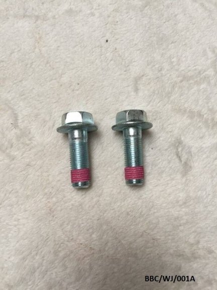 2x Rear Caliper Bracket Mounting Bolt for Grand Cherokee WJ 1999-2004 BBC/wj/001