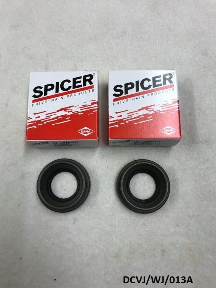 2x Front Axle Shaft Seal for Jeep Grand Cherokee ZJ & WJ 1993-2004 DCVJ/WJ/013A