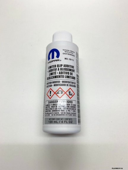 MOPAR Axle Additive for Jeep Grand Cherokee WK 2005-2010  FLU/WK/011A