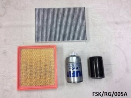Filters Service KIT for Chrysler Grand Voyager 2.8CRD 2005-2007 RHD FSK/RG/005A