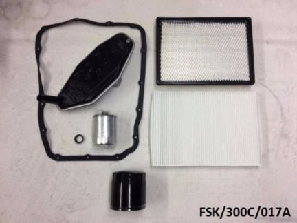 Filters Service KIT for Chrysler 300C 5.7L & 6.1L 2008-2010 45RFE  FSK/300C/017A