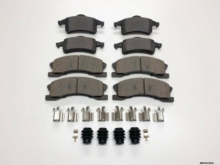 Front & Rear CERAMIC Pads for Jeep Grand Cherokee WJ 1999-2004  BBP/WJ/003A