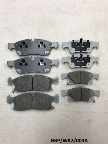 Front & Rear Brake Pads for Jeep Grand Cherokee / Durango 2011-2017 BBP/WK2/004A