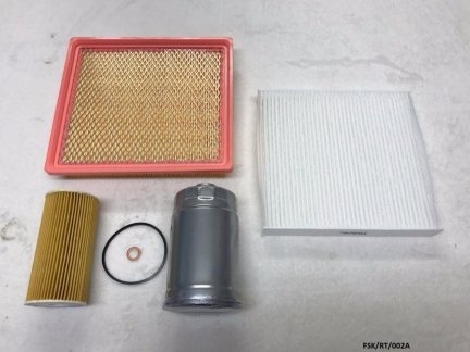 Filters Service KIT for Chrysler Grand Voyager RT 2.8CRD 2008-2015  FSK/RT/002A