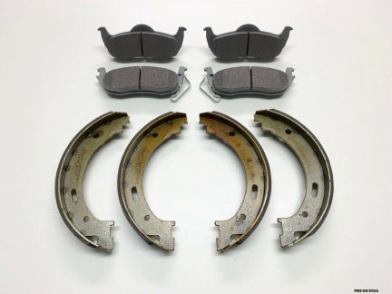 CERAMIC Pads & Parking Brake Shoes for Jeep Commander XK 2006-2010 PBS/XK/002A