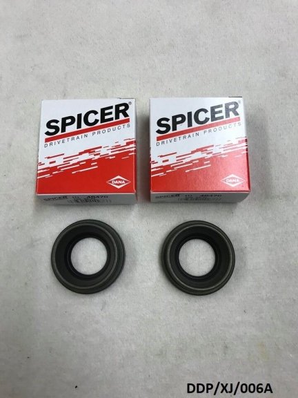 2 x Front Axle Shaft Seal for Jeep Wrangler / Cherokee 1984-2006 DDP/XJ/006A