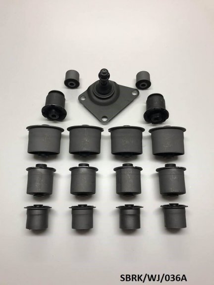 Front & Rear Arms Full Bush KIT for Jeep Grand Cherokee WJ 1999-2004 SBRK/WJ/036