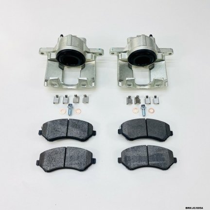 2 x Front Brake Caliper & CERAMIC Pads for Dodge Journey 2009-2013 BRK/JC/005A