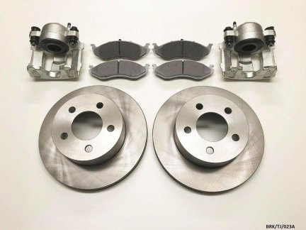 Front Brake Repair KIT for Jeep Wrangler YJ & TJ 1990-1999 BRK/TJ/025A