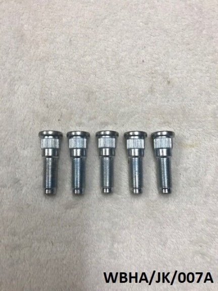 5 x Rear Wheel Stud for Jeep Wrangler JK 2007-2016 WBHA/JK/007A