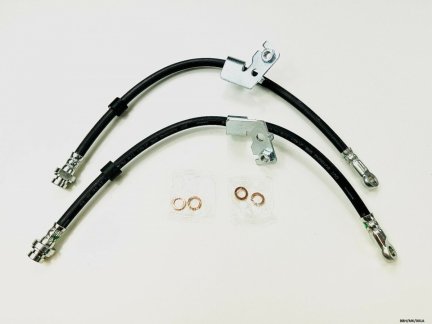 2 x Front Brake Hose  for Jeep Compass & Patriot MK 2007-2017 BBH/MK/001A