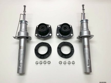 2 x Front Shock Absorber & Mount for Jeep Commander XK 2005-2010 SSA/XK/006A