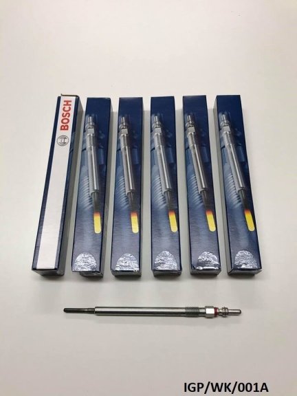 6 x Glow Plug  for Jeep Grand Cherokee WK 3.0CRD 2005-2010 BOSH IGP/WK/001A