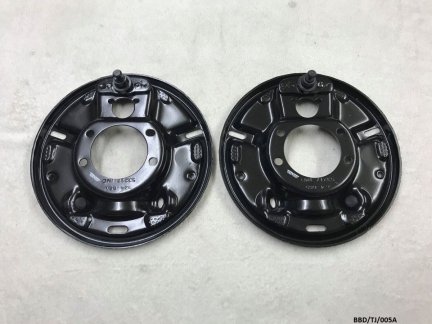 2x Rear Backing Plate Dust Shield for Jeep Wrangler YJ TJ 1990-2006 BBD/TJ/005A