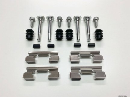 2 x Front Brake Caliper PIN KIT for Jeep Commander XK 2006-2010 CRK/XK/003A